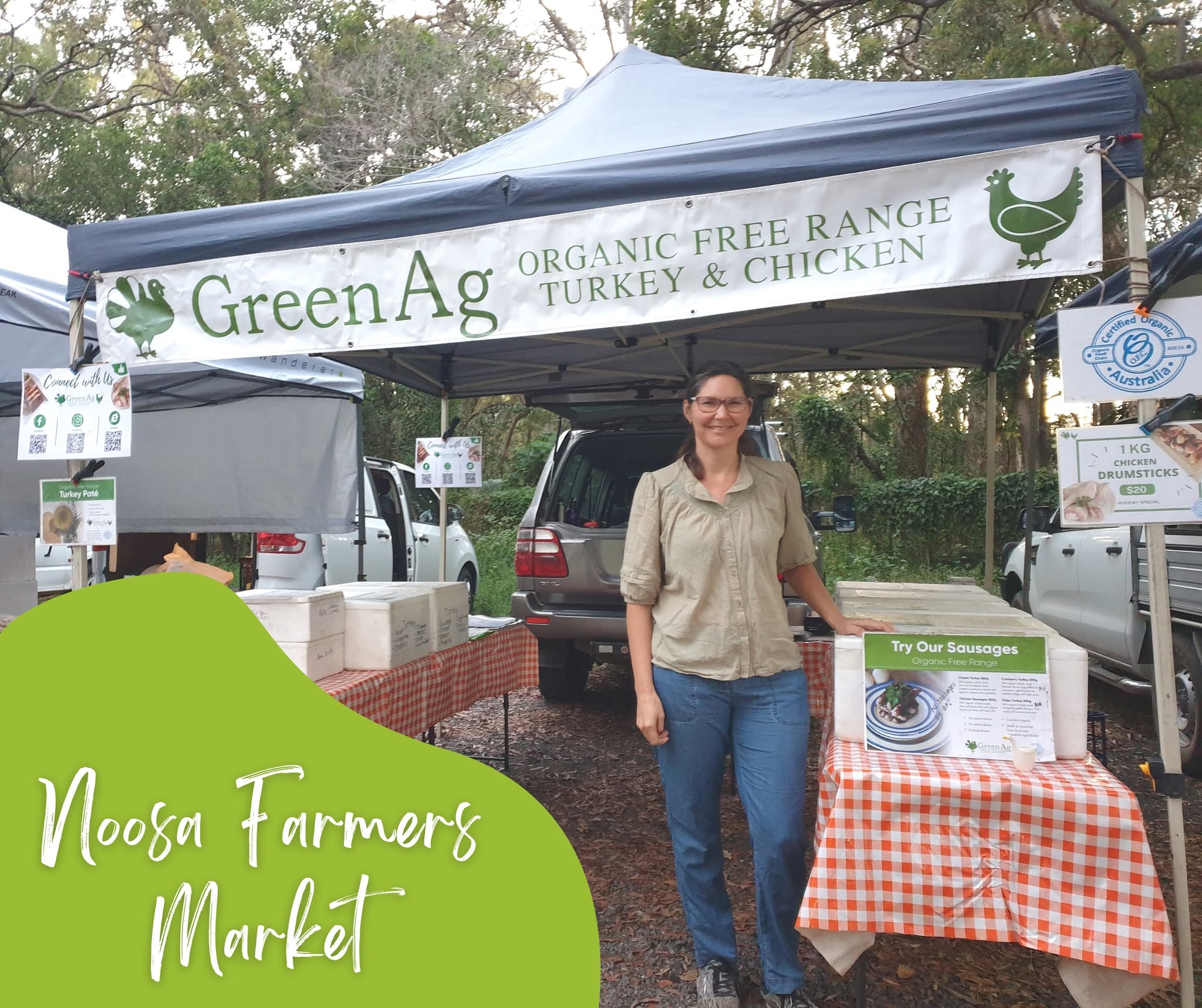 greenag organic chicken farmers market noosa