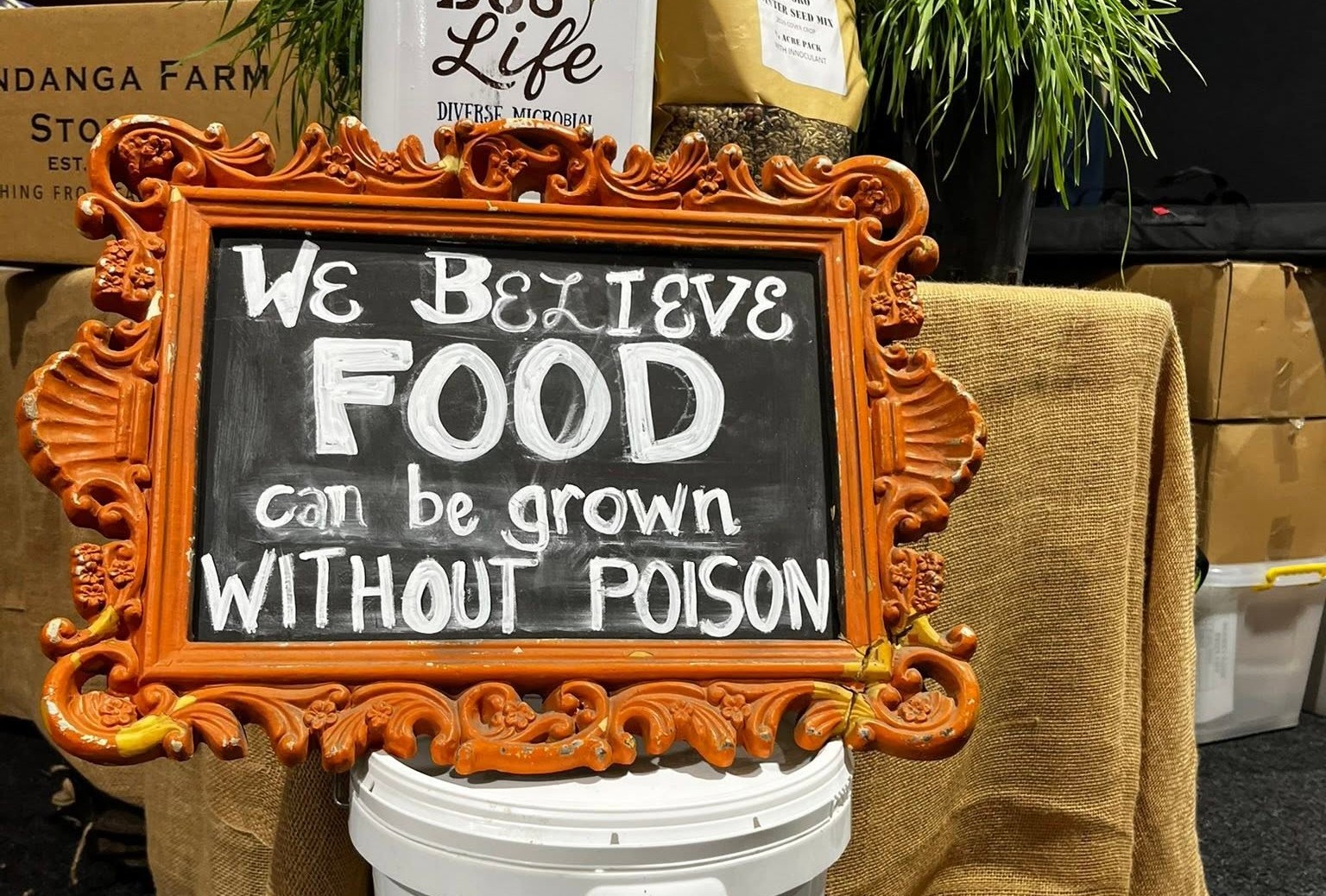 Home grown without poison